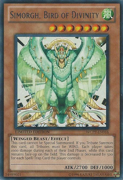 Simorgh, Bird of Divinity [WCPP-EN016] Rare | Pegasus Games WI