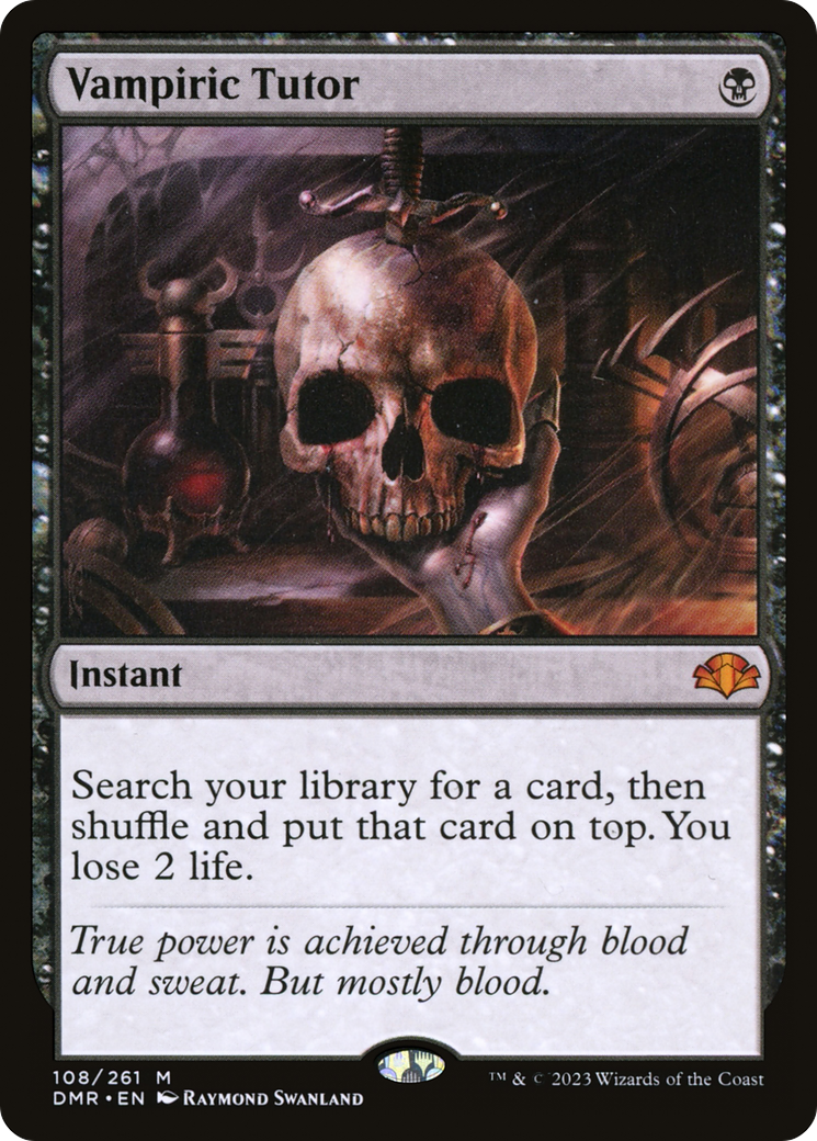 Vampiric Tutor [Dominaria Remastered] | Pegasus Games WI