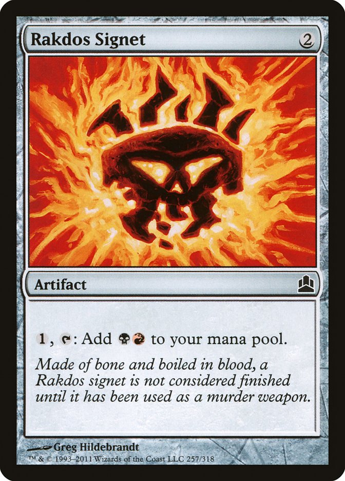 Rakdos Signet [Commander 2011] | Pegasus Games WI