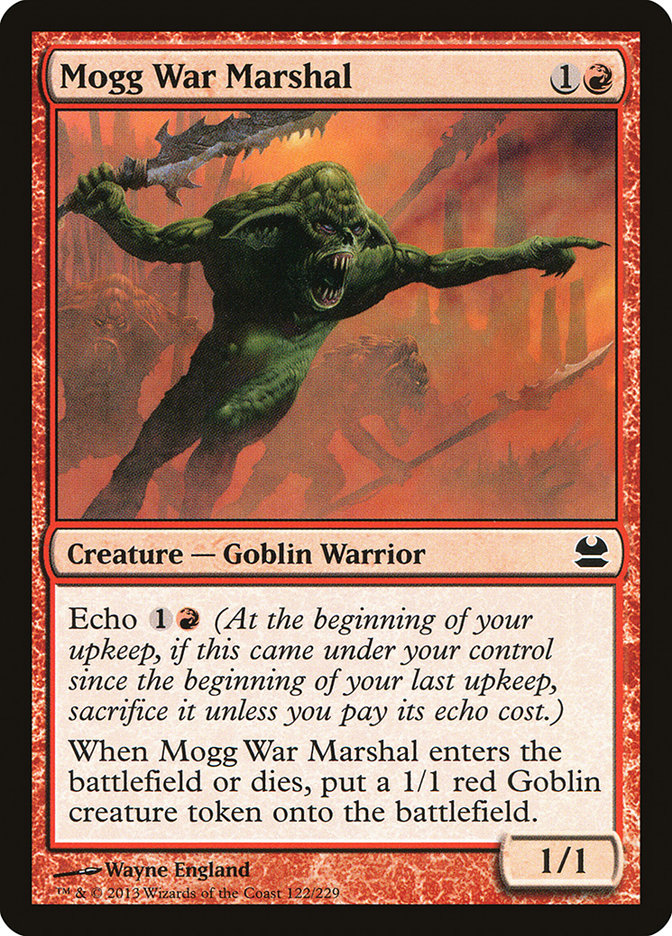 Mogg War Marshal [Modern Masters] | Pegasus Games WI