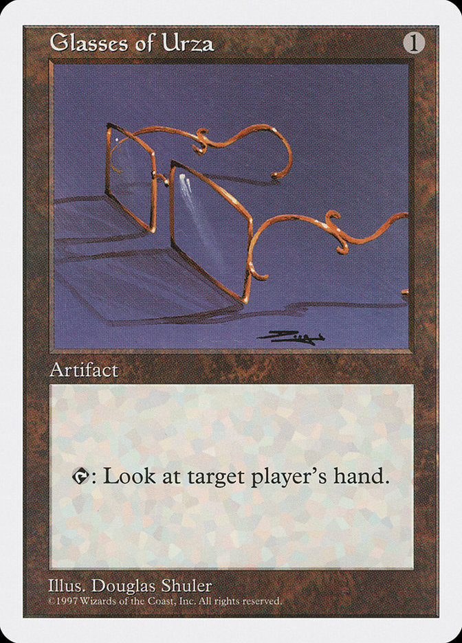 Glasses of Urza [Fifth Edition] | Pegasus Games WI