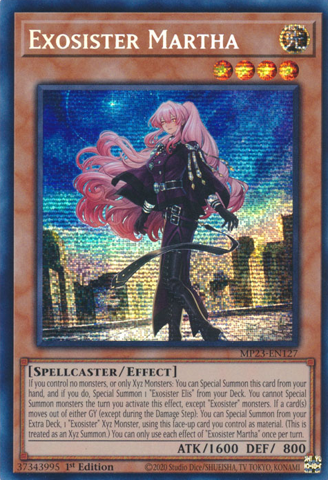 Exosister Martha [MP23-EN127] Prismatic Secret Rare | Pegasus Games WI