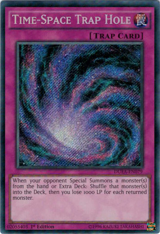 Time-Space Trap Hole [DUEA-EN079] Secret Rare | Pegasus Games WI