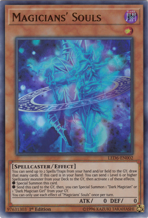 Magicians' Souls [LED6-EN002] Ultra Rare | Pegasus Games WI