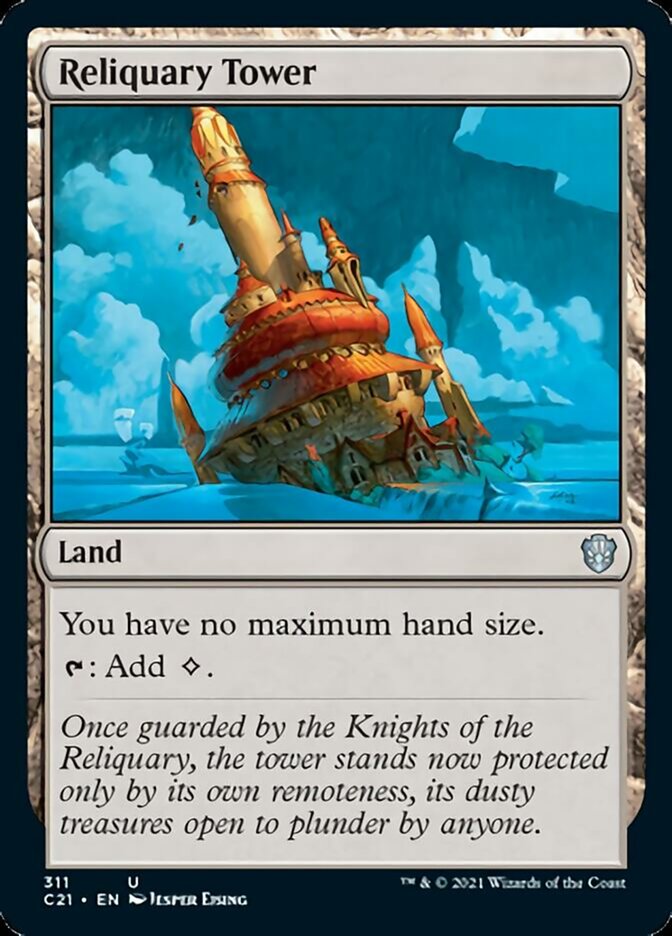 Reliquary Tower [Commander 2021] | Pegasus Games WI