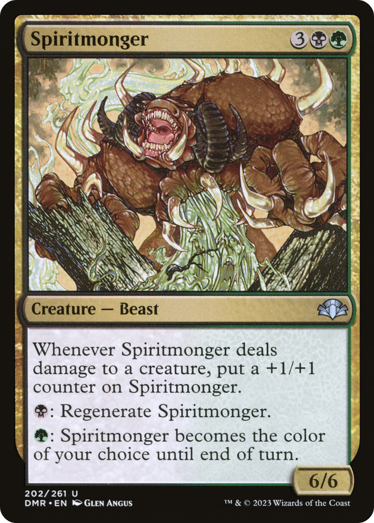 Spiritmonger [Dominaria Remastered] | Pegasus Games WI