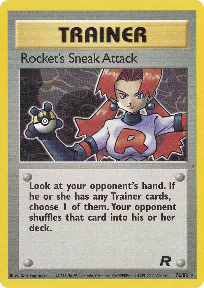 Rocket's Sneak Attack (72/82) [Team Rocket Unlimited] | Pegasus Games WI