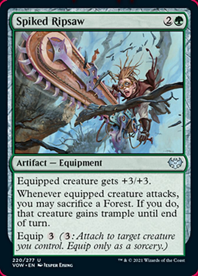 Spiked Ripsaw [Innistrad: Crimson Vow] | Pegasus Games WI