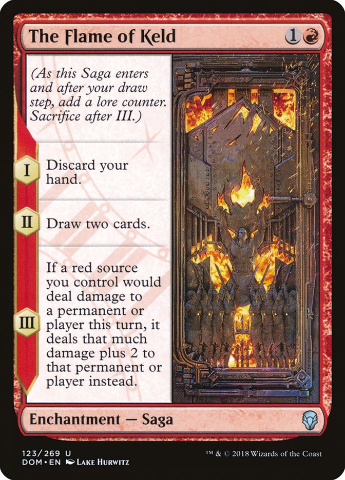 The Flame of Keld [Dominaria] | Pegasus Games WI
