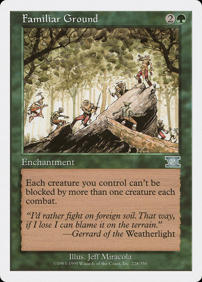 Familiar Ground [Classic Sixth Edition] | Pegasus Games WI