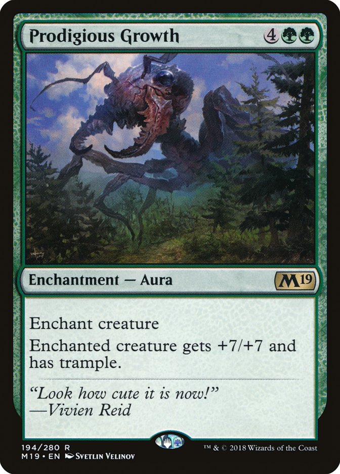 Prodigious Growth [Core Set 2019] | Pegasus Games WI