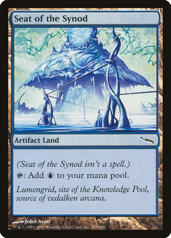 Seat of the Synod [Mirrodin] | Pegasus Games WI