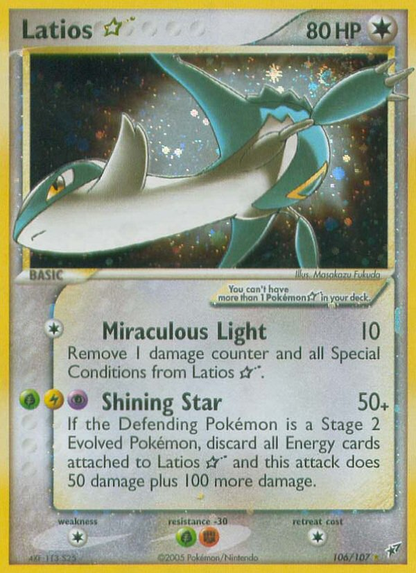 Latios Star (106/107) [EX: Deoxys] | Pegasus Games WI