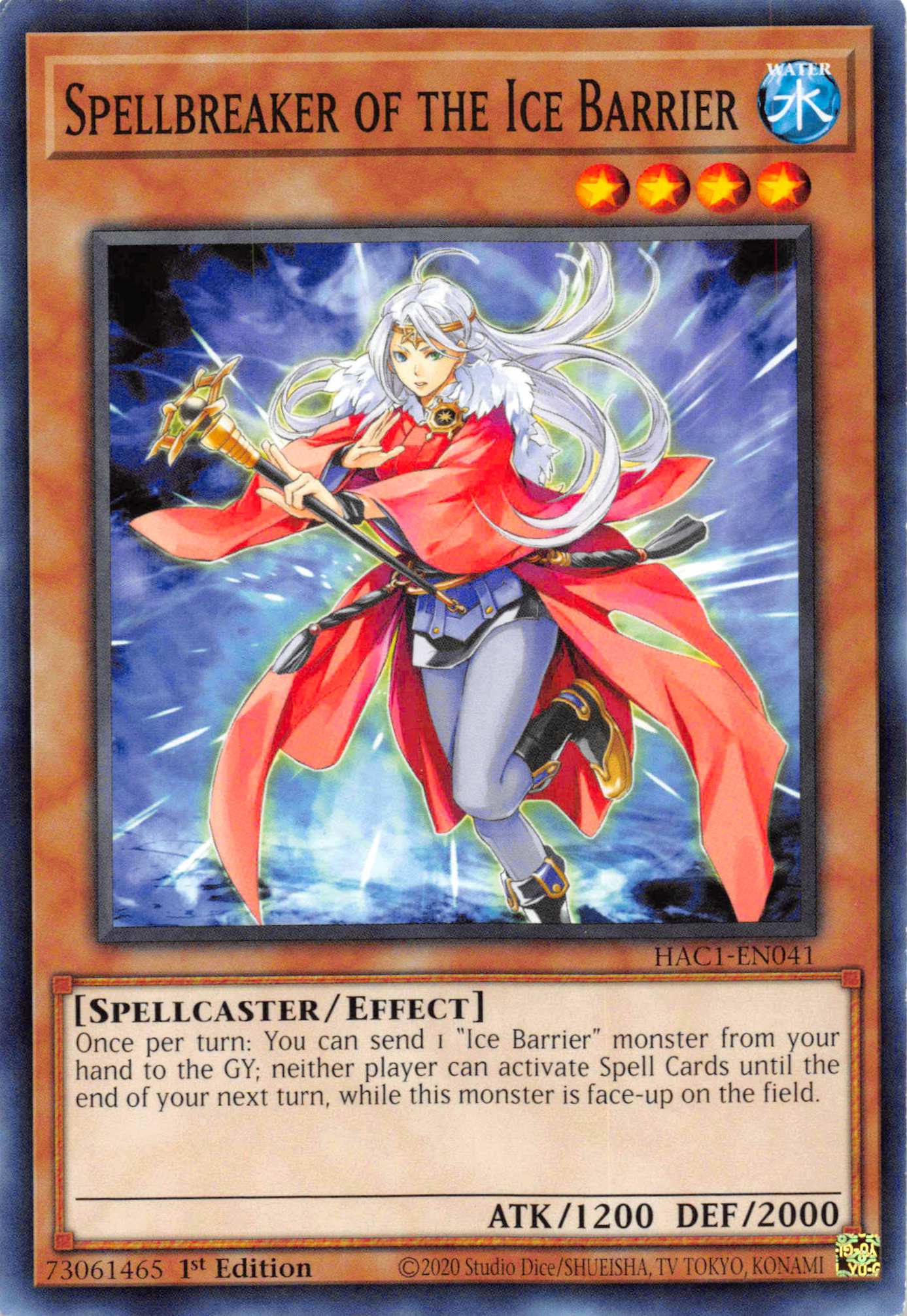 Spellbreaker of the Ice Barrier [HAC1-EN041] Common | Pegasus Games WI