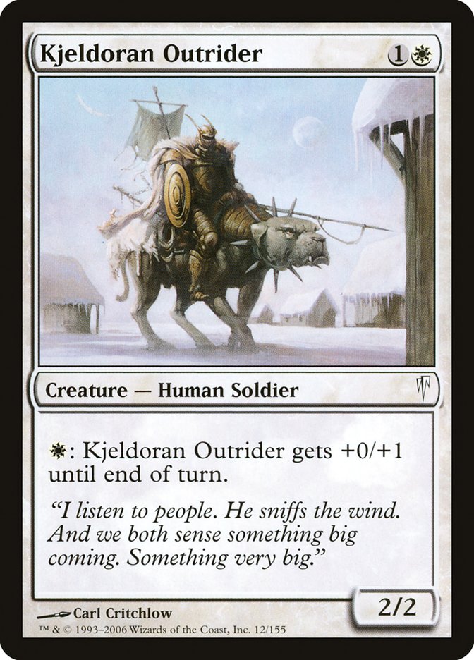 Kjeldoran Outrider [Coldsnap] | Pegasus Games WI