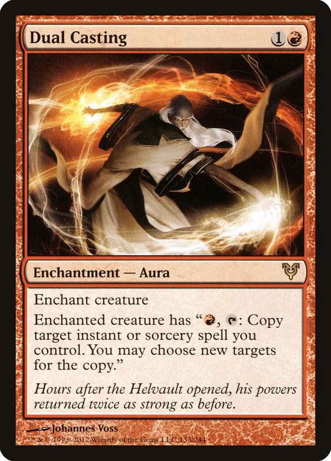 Dual Casting [Avacyn Restored] | Pegasus Games WI