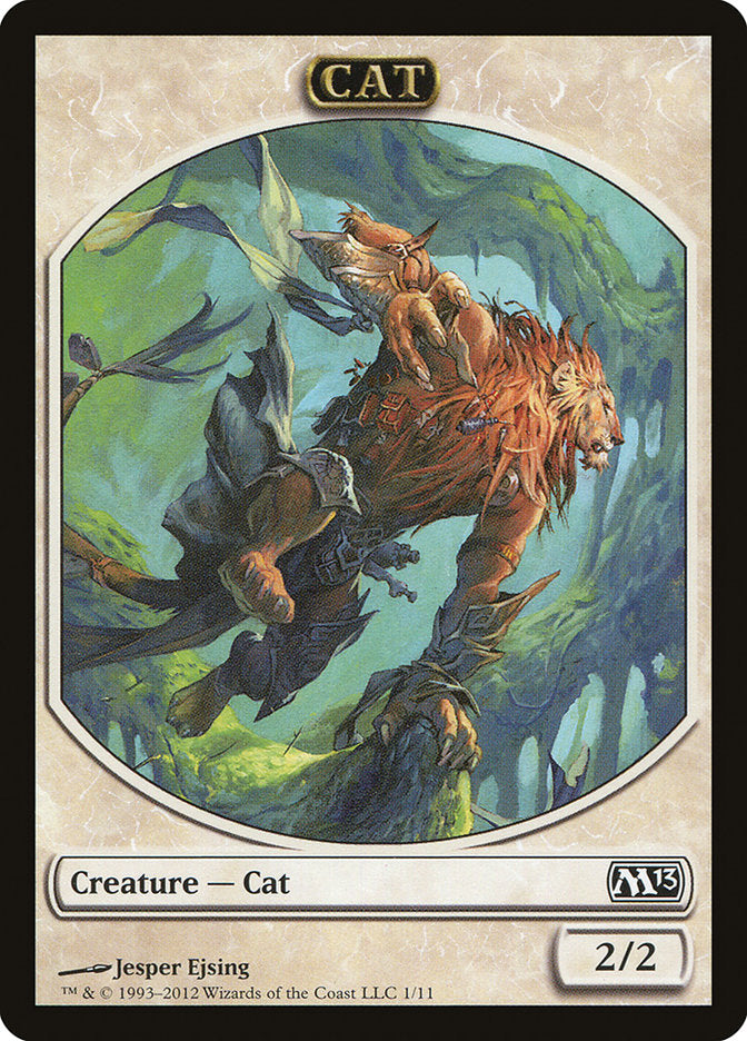 Cat Token [Magic 2013 Tokens] | Pegasus Games WI