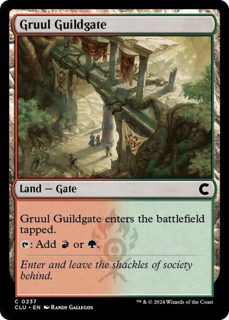 Gruul Guildgate [Ravnica: Clue Edition] | Pegasus Games WI