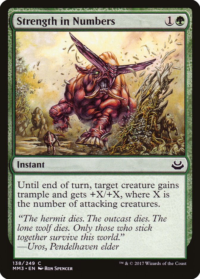 Strength in Numbers [Modern Masters 2017] | Pegasus Games WI