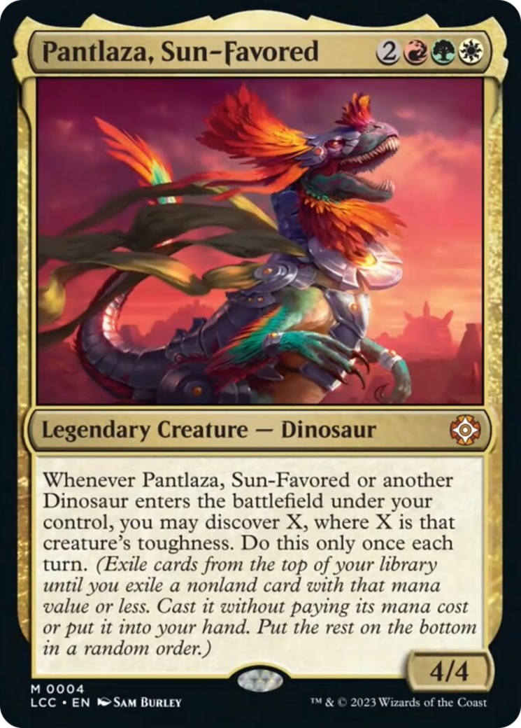 Pantlaza, Sun-Favored [The Lost Caverns of Ixalan Commander] | Pegasus Games WI