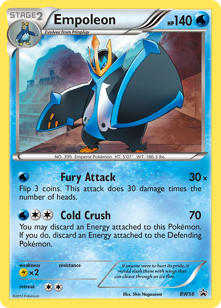 Empoleon (BW56) [Black & White: Black Star Promos] | Pegasus Games WI