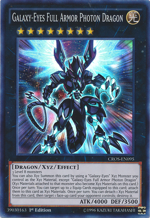 Galaxy-Eyes Full Armor Photon Dragon [CROS-EN095] Super Rare | Pegasus Games WI