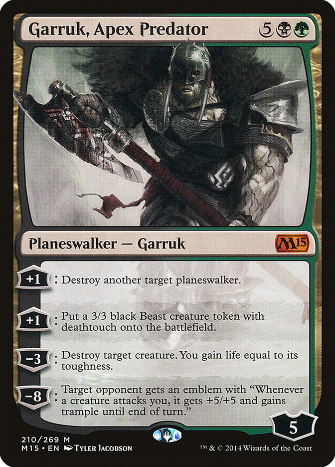 Garruk, Apex Predator [Magic 2015] | Pegasus Games WI