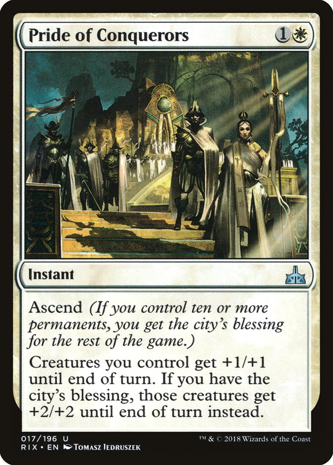 Pride of Conquerors [Rivals of Ixalan] | Pegasus Games WI