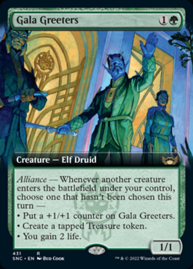Gala Greeters (Extended Art) [Streets of New Capenna] | Pegasus Games WI