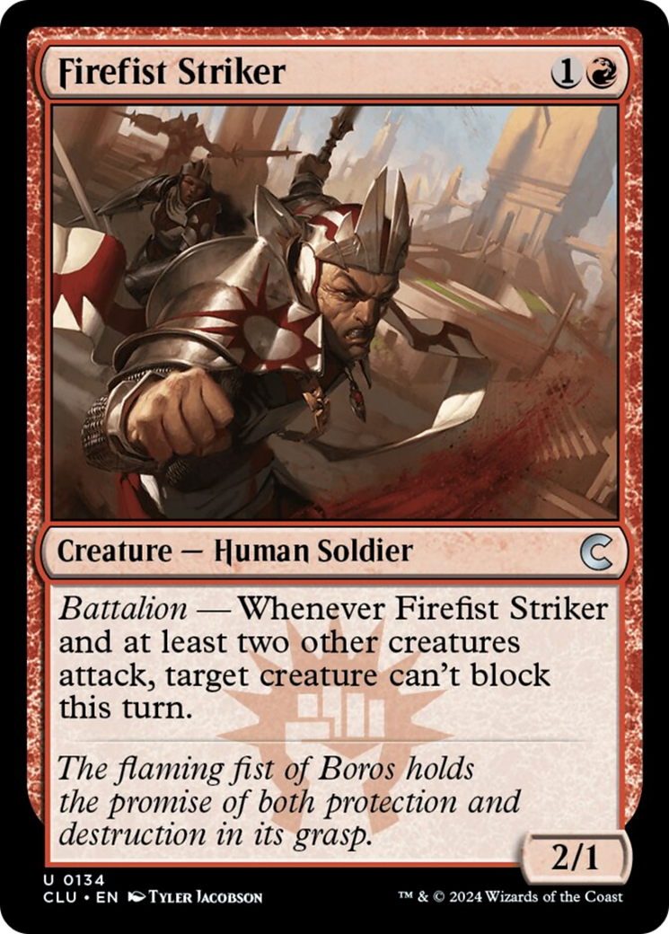 Firefist Striker [Ravnica: Clue Edition] | Pegasus Games WI