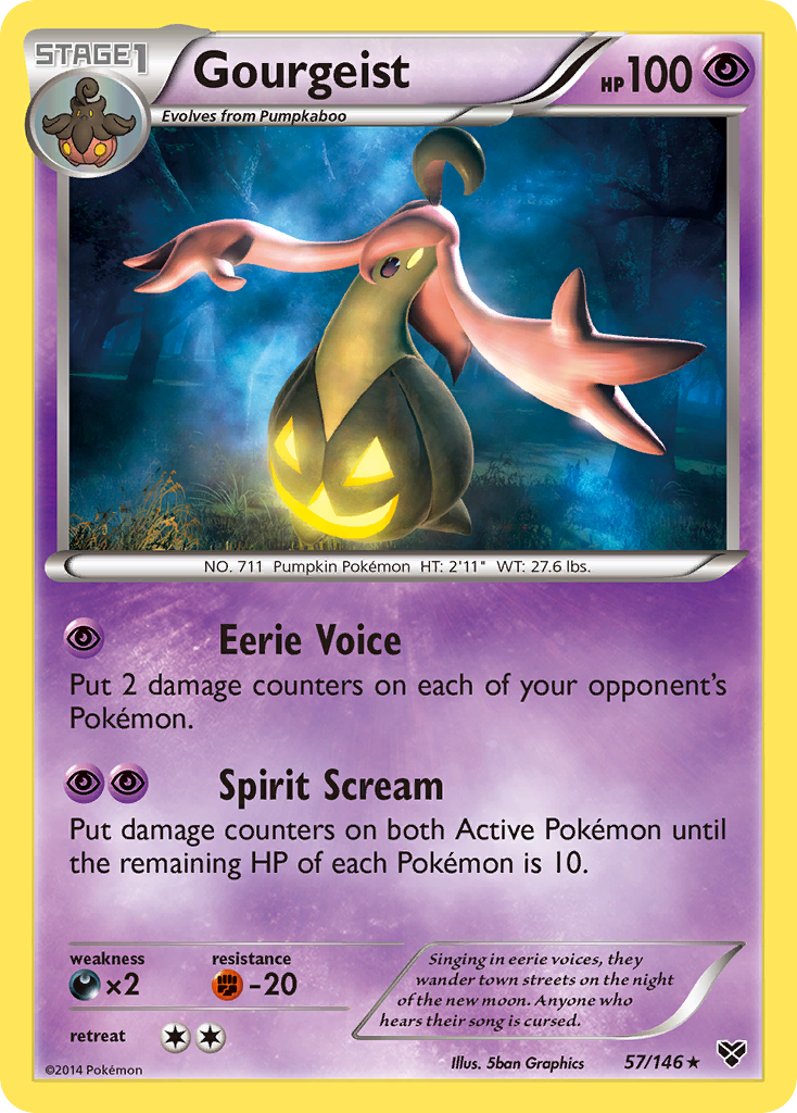 Gourgeist (57/146) [XY: Base Set] | Pegasus Games WI