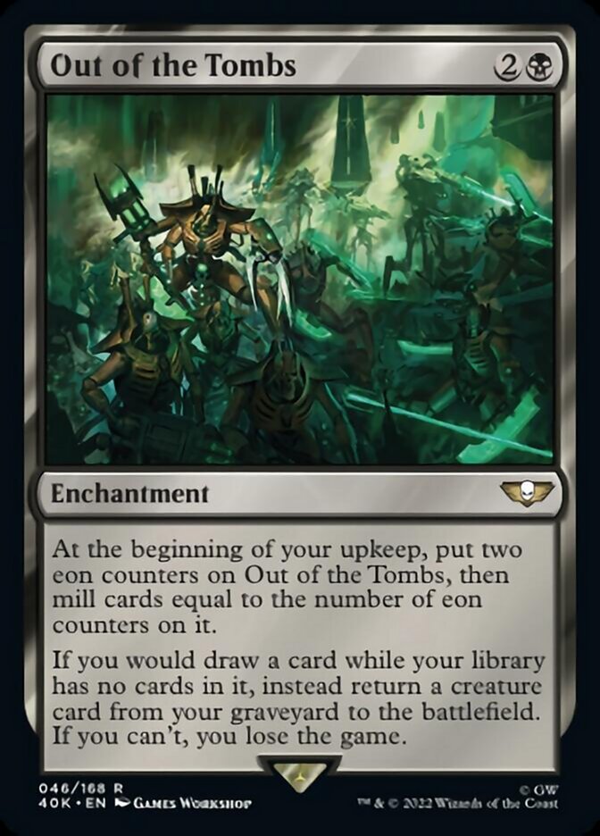 Out of the Tombs (Surge Foil) [Warhammer 40,000] | Pegasus Games WI
