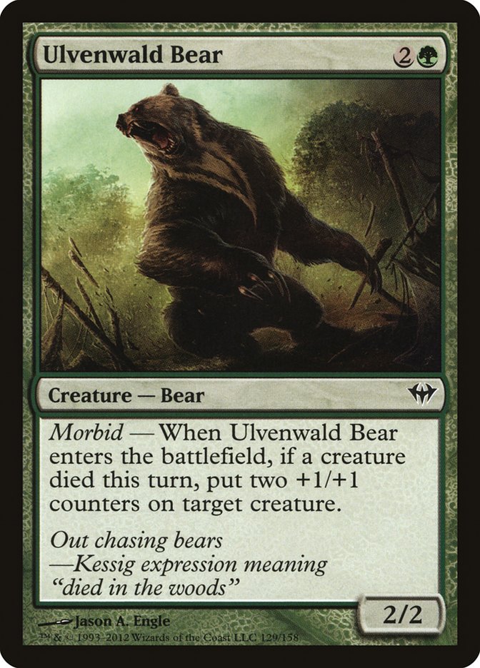 Ulvenwald Bear [Dark Ascension] | Pegasus Games WI