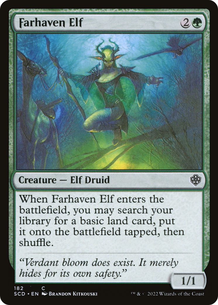 Farhaven Elf [Starter Commander Decks] | Pegasus Games WI