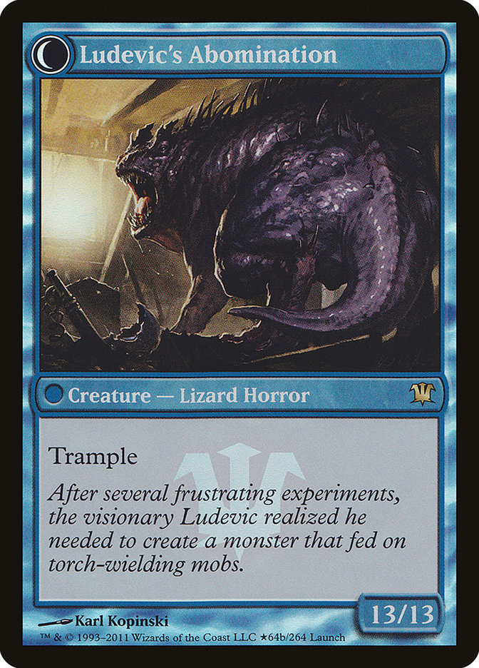 Ludevic's Test Subject // Ludevic's Abomination (Launch) [Innistrad Prerelease Promos] | Pegasus Games WI