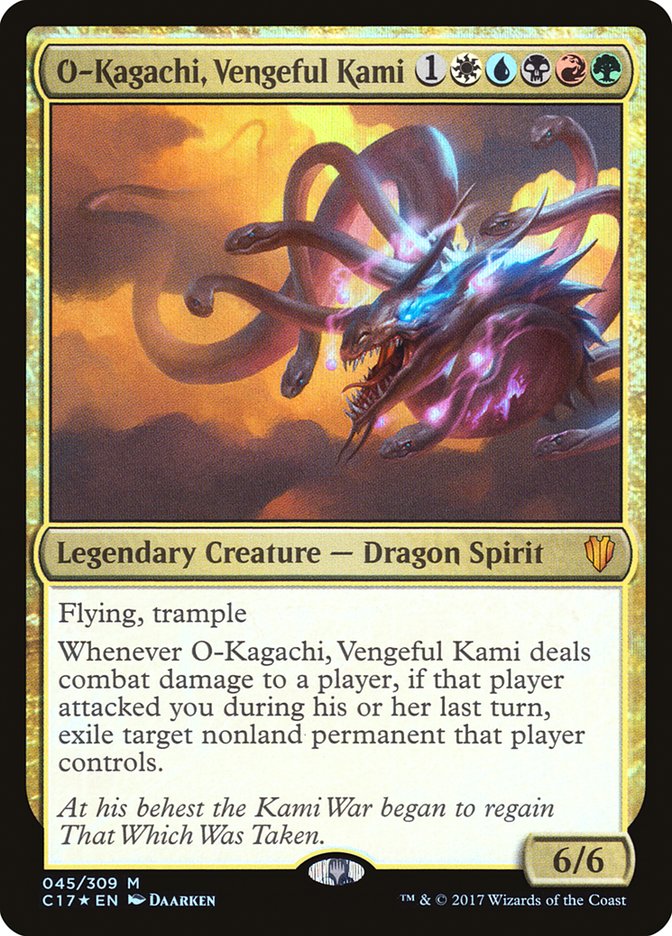 O-Kagachi, Vengeful Kami [Commander 2017] | Pegasus Games WI