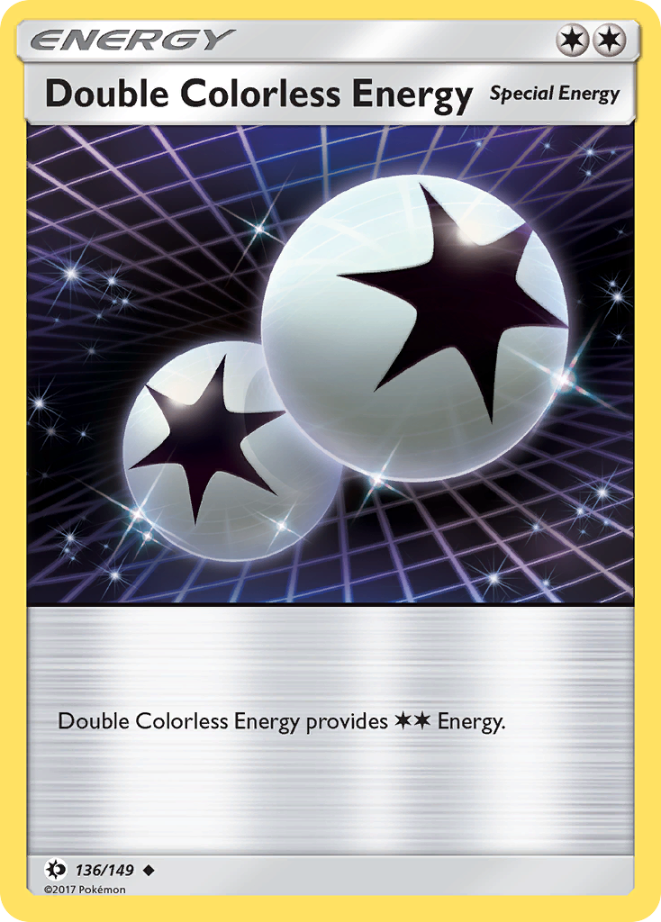 Double Colorless Energy (136/149) [Sun & Moon: Base Set] | Pegasus Games WI