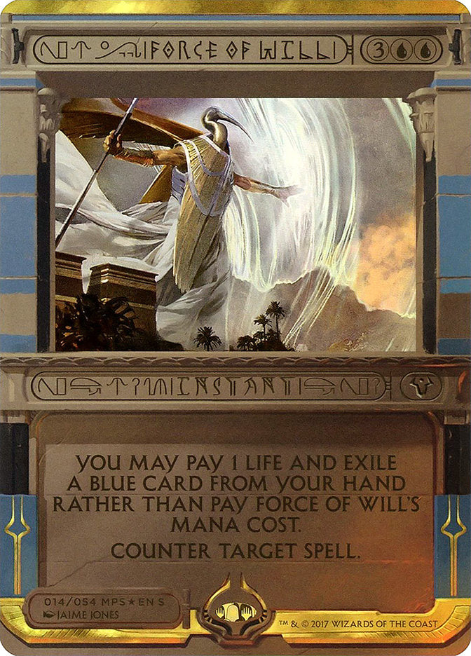 Force of Will (Invocation) [Amonkhet Invocations] | Pegasus Games WI