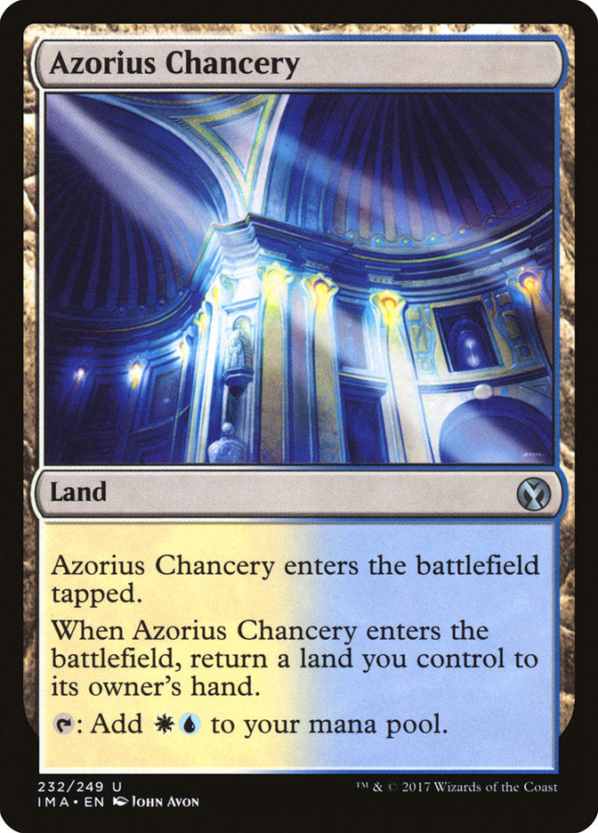 Azorius Chancery [Iconic Masters] | Pegasus Games WI