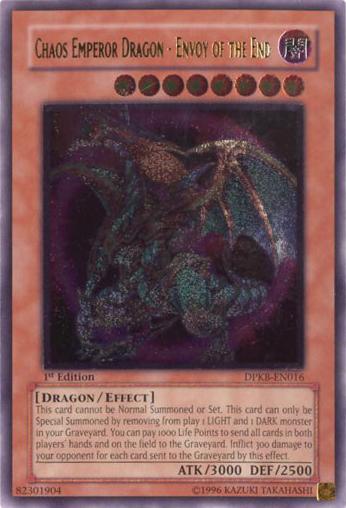 Chaos Emperor Dragon - Envoy of the End [DPKB-EN016] Ultimate Rare | Pegasus Games WI