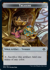 Thopter // Treasure (21) Double-Sided Token [Modern Horizons 2 Tokens] | Pegasus Games WI