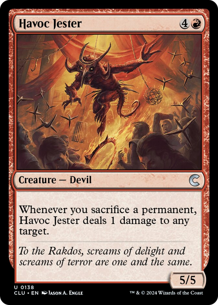 Havoc Jester [Ravnica: Clue Edition] | Pegasus Games WI