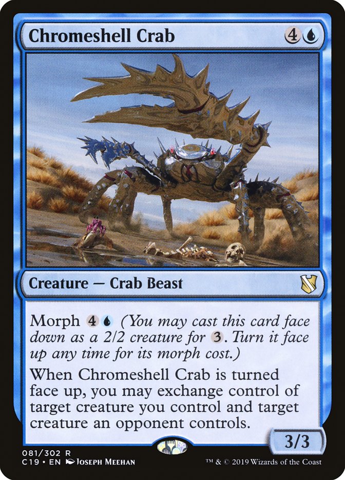 Chromeshell Crab [Commander 2019] | Pegasus Games WI