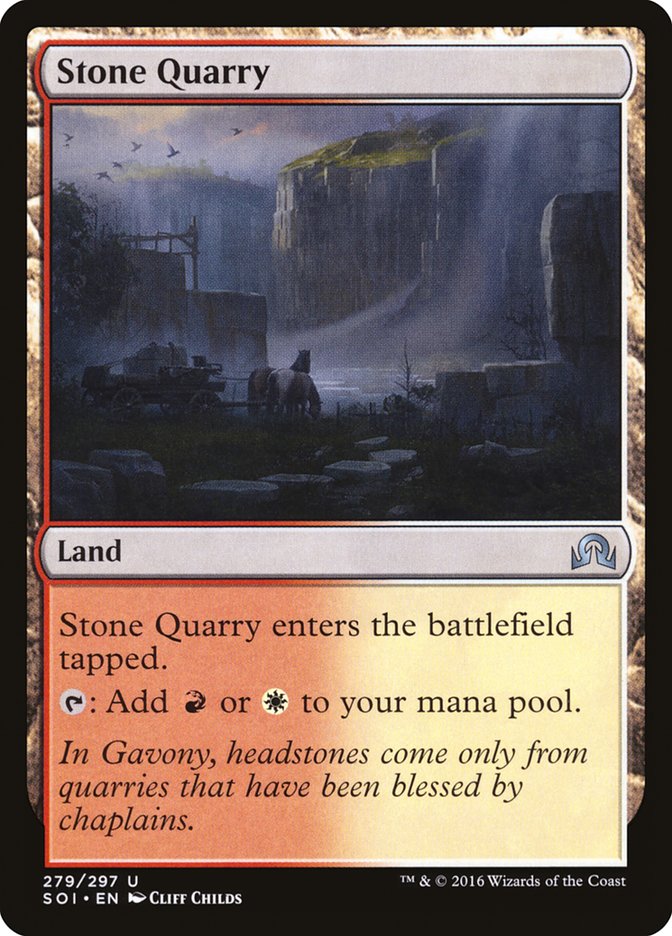 Stone Quarry [Shadows over Innistrad] | Pegasus Games WI