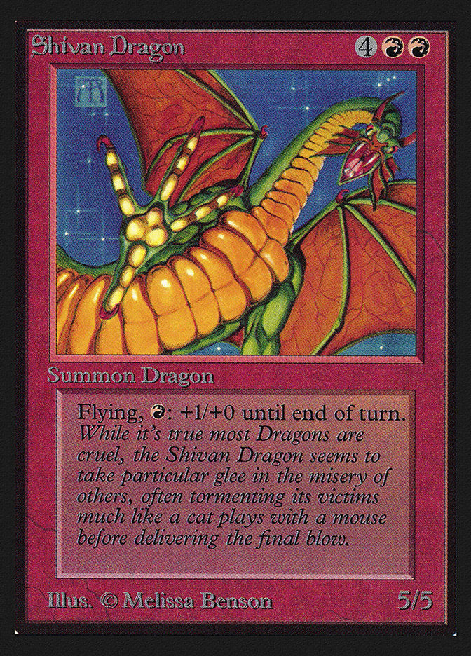 Shivan Dragon [International Collectors' Edition] | Pegasus Games WI