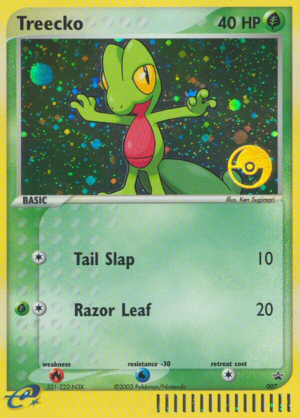 Treecko (007) [Nintendo: Black Star Promos] | Pegasus Games WI