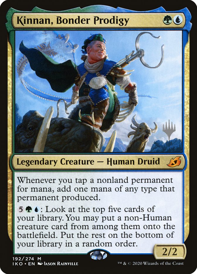 Kinnan, Bonder Prodigy (Promo Pack) [Ikoria: Lair of Behemoths Promos] | Pegasus Games WI