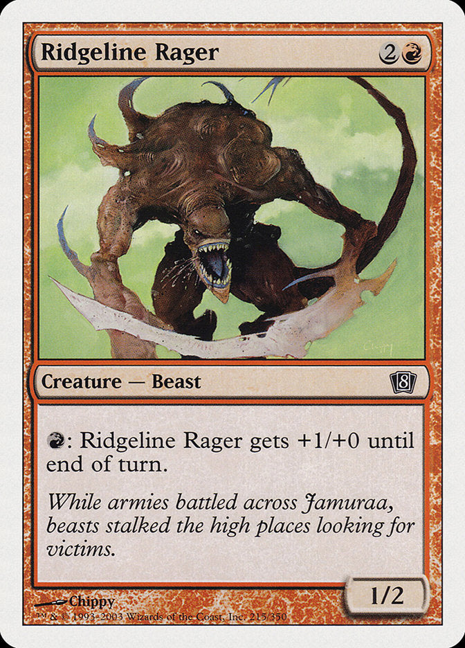 Ridgeline Rager [Eighth Edition] | Pegasus Games WI