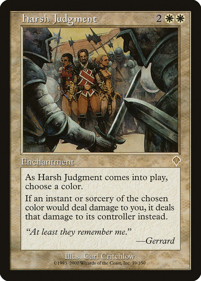 Harsh Judgment [Invasion] | Pegasus Games WI