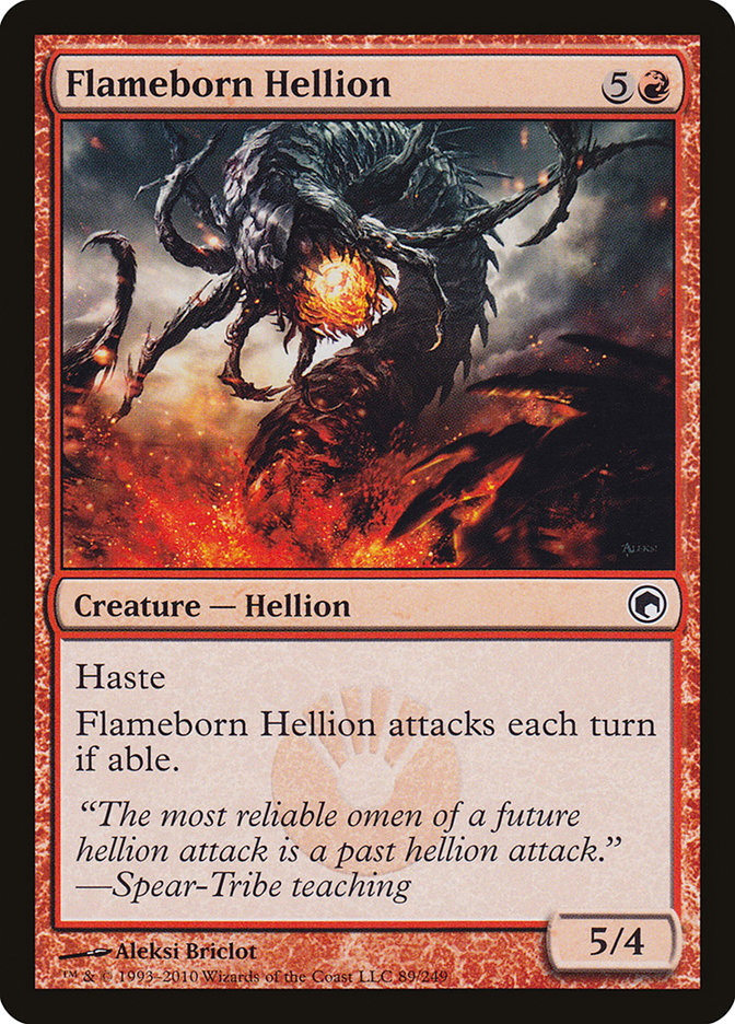 Flameborn Hellion [Scars of Mirrodin] | Pegasus Games WI